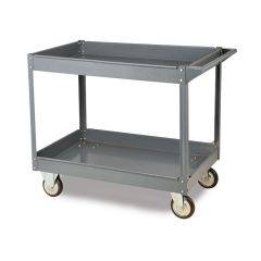 2 Shelf Toptruck Steel Shelf Trolley 250kg