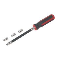 Premier Flexible Hose Clip Nut Driver Set 4pc