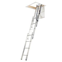 Werner Loft Ladder 3 Section Easy Stow