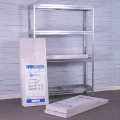 TUFF Clearance Galvanised Shelving