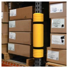 Wrap Around Rack Guard Yellow Blow Moulded