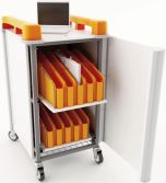 Mini LapCabby Vertical Netbook Storage Trolleys