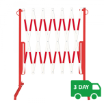 Medium Duty Extending Barrier - 3.6 Metres - 3 Day Delivery