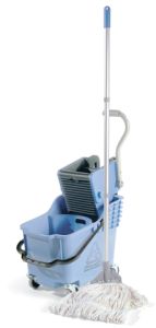 2 Compartment Mopping Trolleys