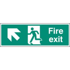 Fire exit - up and left