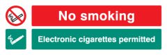 No Smoking Electronic Cigarettes Permitted