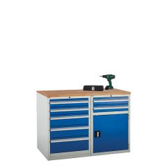 System Tek - Double Cabinet Kit A blue