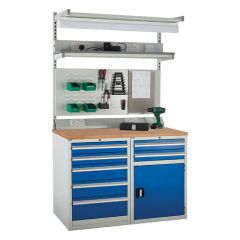 System Tek - Double Cabinet Kit A with Accessories