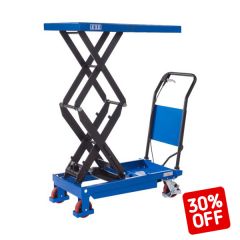 TUFF 350kg Scissor Lift Trolley - 30% off Sale