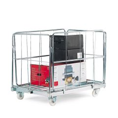 Large Half Height Demountable Roll Cage 500kg 