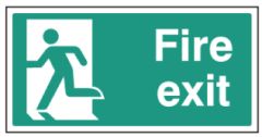 Fire Exit - left symbol