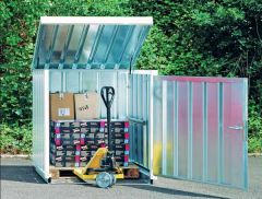 Galvanised Storage Containers