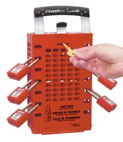 Red Group Lockout Box