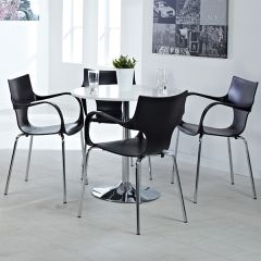 Fairford Trumpet Base Table and Chairs Set
