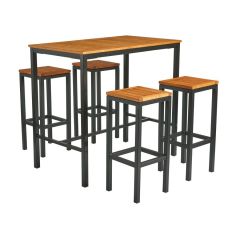 High bar stool bar height set of 4 