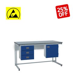 ESD Cantilever Kit with 3x Drawer Unit