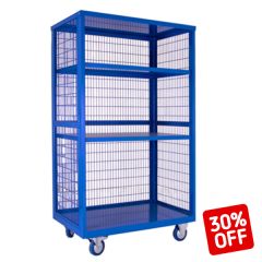 Boxwell Mobile Storage Cages - H1655mm