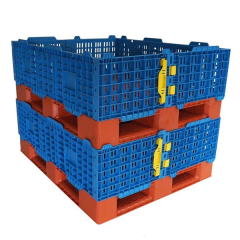 Plastic Pallet Collars - Converted to Pallet Boxes