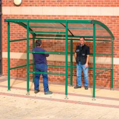 Premier Smoking Shelters - Perspex Sides