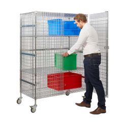 Wire Mesh Security Trolley