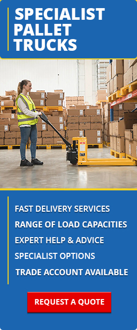 Pallet Trucks available at Workplace Products Specialist Pallet Truck Supplier