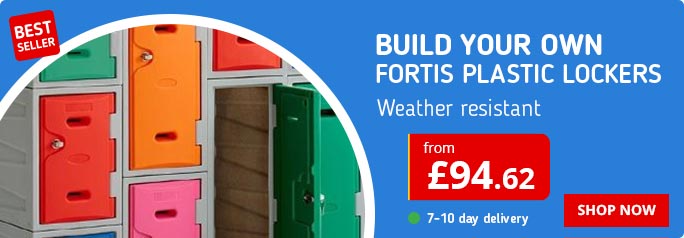 Shop our Fortis Plastic Lockers