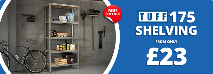 Shop Budget Shelving from only £23