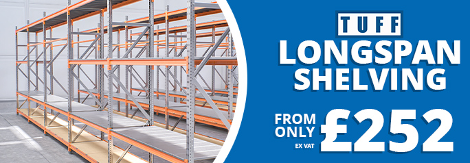 TUFF Longspan Shelving