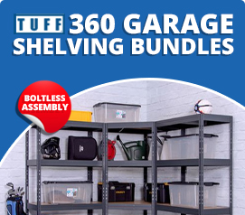 TUFF 360 Garage Shelving Bundles