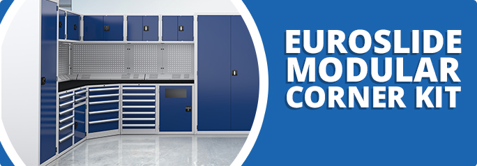 Euroslide Modular Corner Kit 2 at Workplace Products