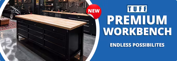 Shop our Heavy Duty Workbenches with huge load capacities