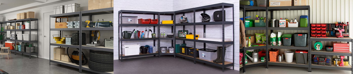 Our Garage Shelving range