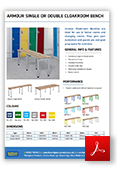 Armour Cloakroom Benches