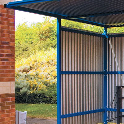 Close up of Galvanised Side
