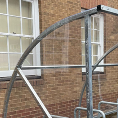 Close-up of PETG Roof