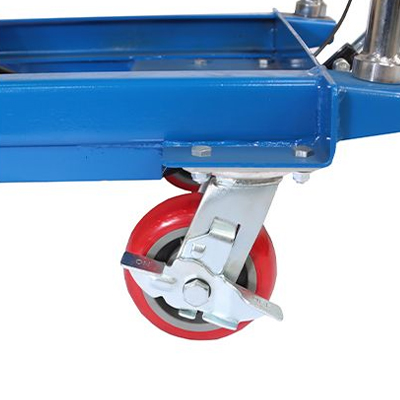 Hydraulic system lift trolley