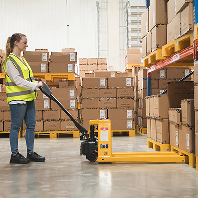 TUFF Pallet Truck with Nylon wheels