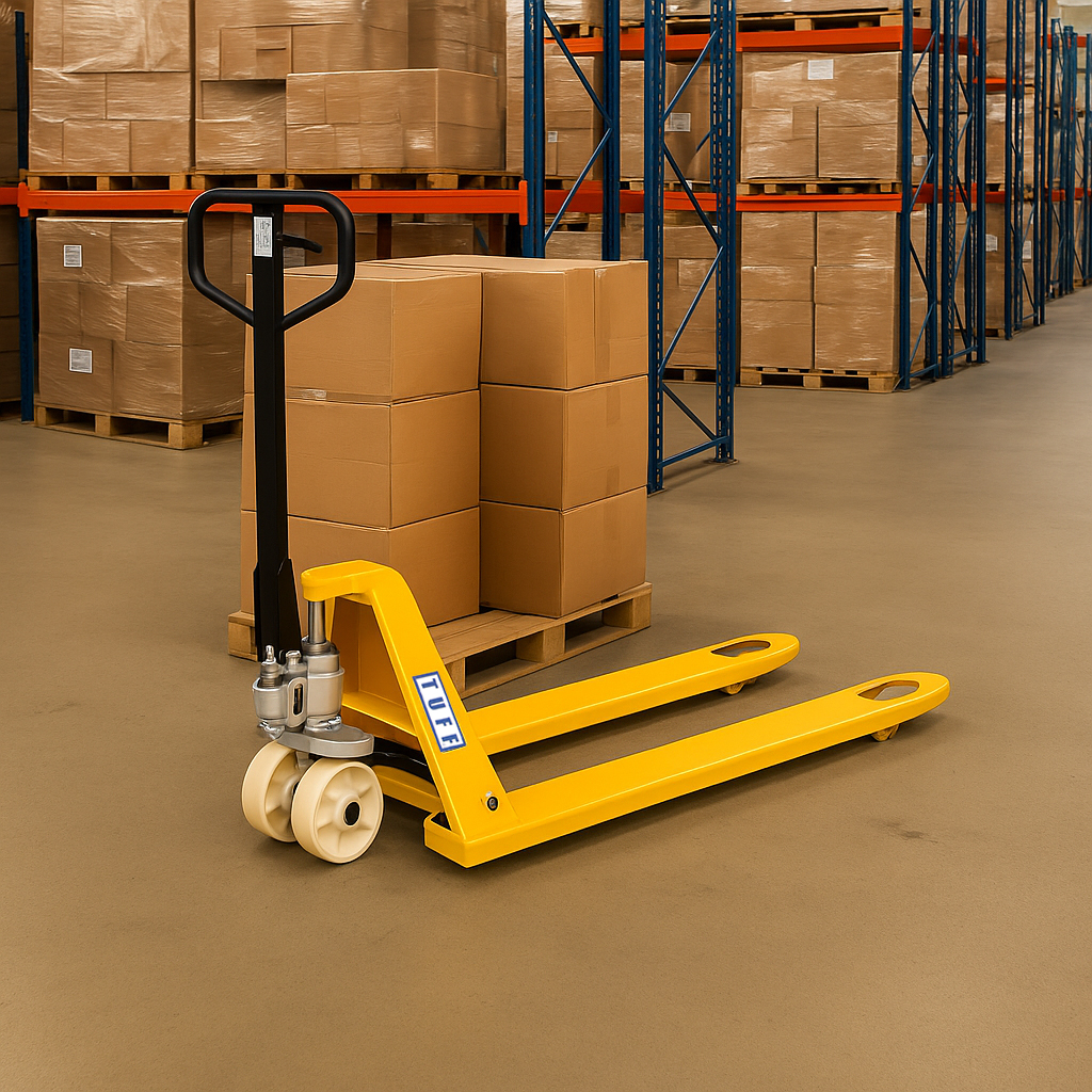 Warranty with our TUFF Pallet Truck