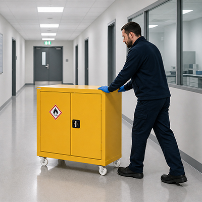 Mobile Hazardous Substance Cabinets