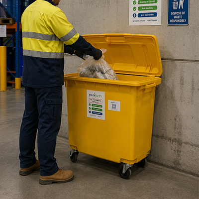 Land Spill Kit with 1100 Litre bin