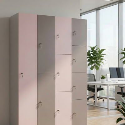 Sports & Gym Locers with MFC Doors in Office