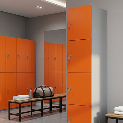 Clementine Sports & Gym Laminate Lockers