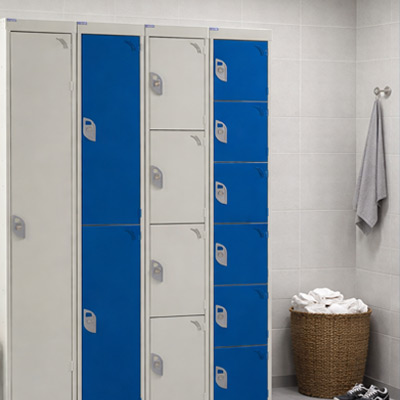 Express Delivery Locker in staff changing room