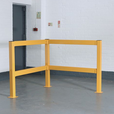 TUFF Lift Out Barrier Corner Set Up