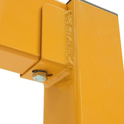 Close up of bottom screw