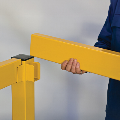 TUFF Barrier Rail Being Slotted