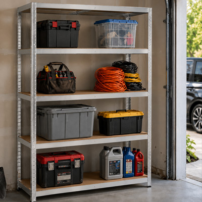 TUFF 175 Shelving in garage
