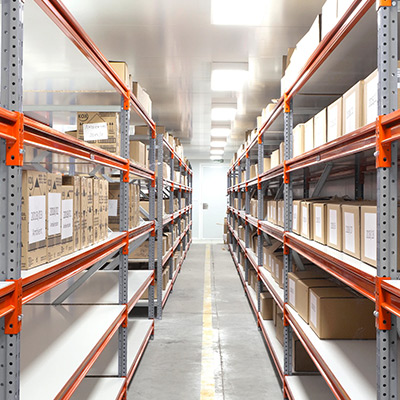 TUFF Longspan Shelving in warehouse