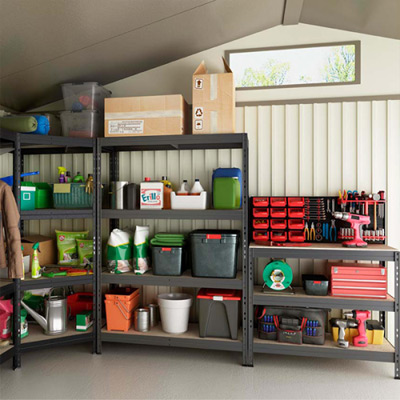 TUFF 360 Shelving and Workbench Installation