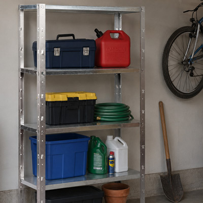 TUFF 70 Shelving in garage